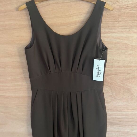 Joseph Ribkoff Brown Midi Dress - Picture 2 of 7